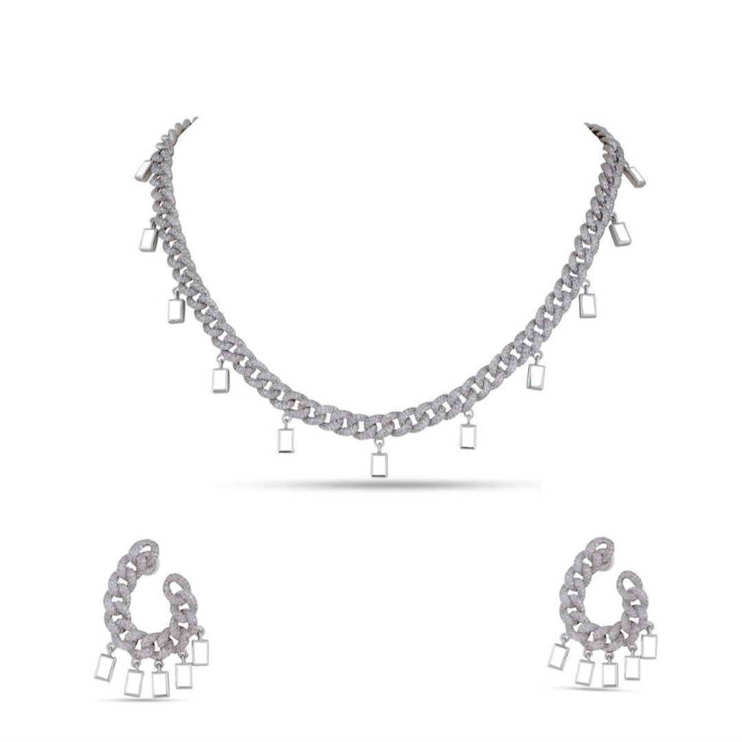 KIRA CUBAN CHAIN WITH DROPS