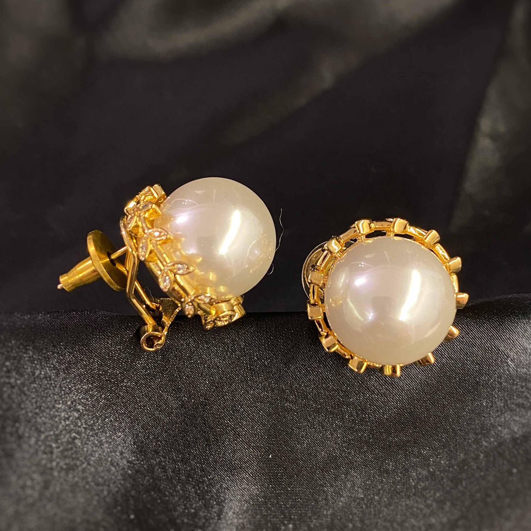 WREATH PEARL EARRINGS - House Of Shikha