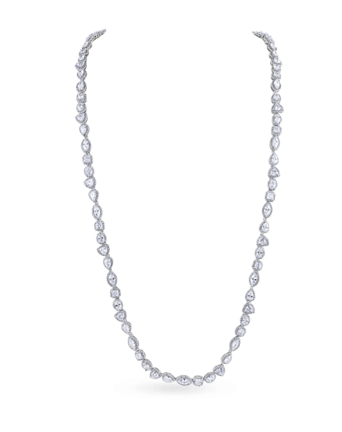 KUBRA CUBIC ZIRCONIA CHAIN - House Of Shikha