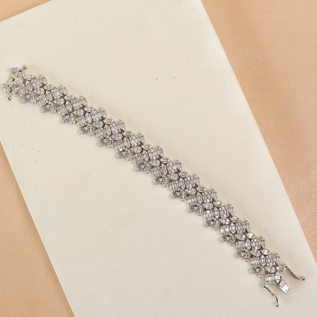 SAMALI - CUBIC ZIRCONIA BRACELET - House Of Shikha