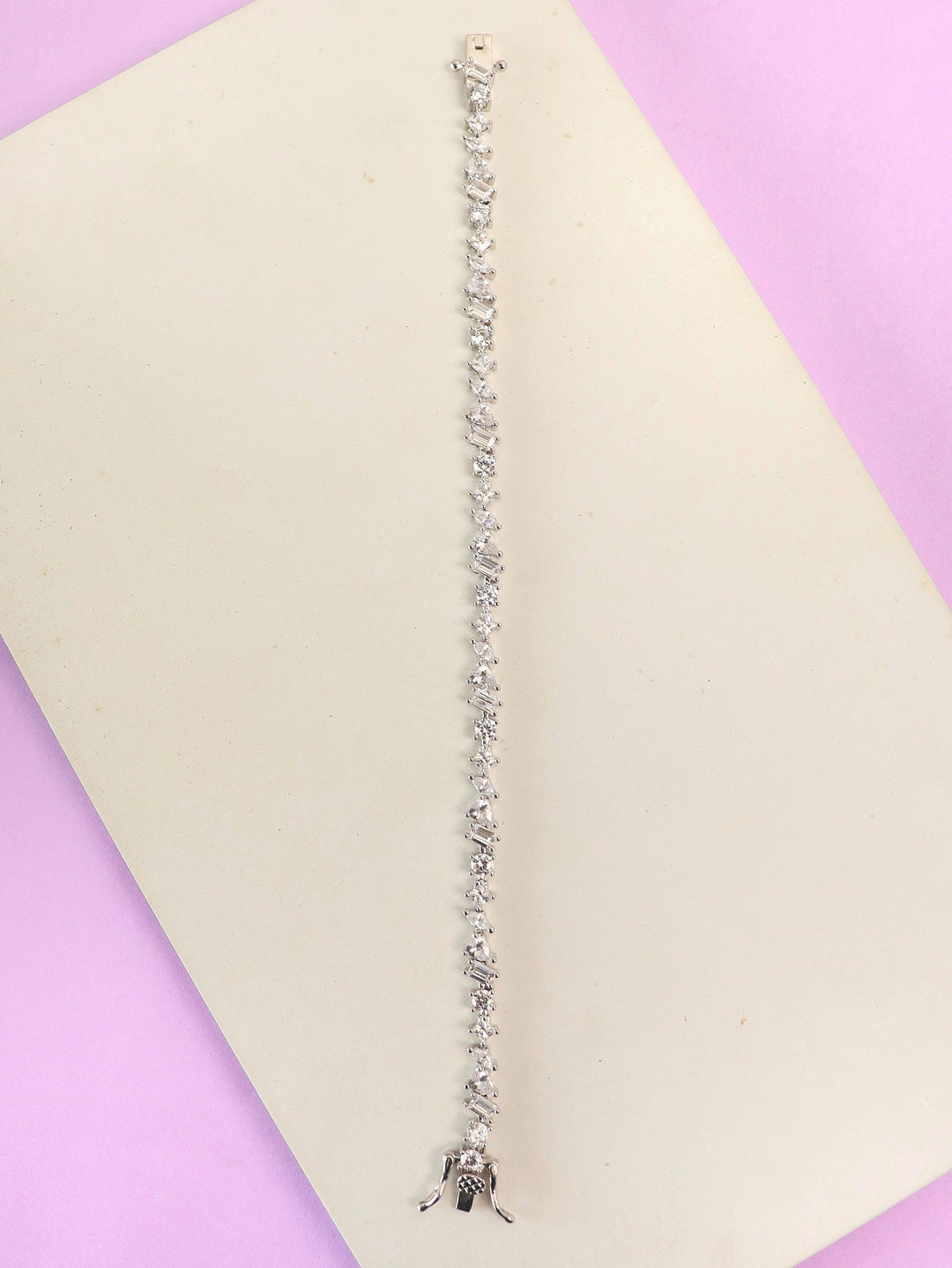 AVERIE - CUBIC ZIRCONIA BRACELET - House Of Shikha