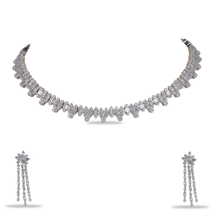 BHUMMI ZIRCONIA CHOKER - House Of Shikha