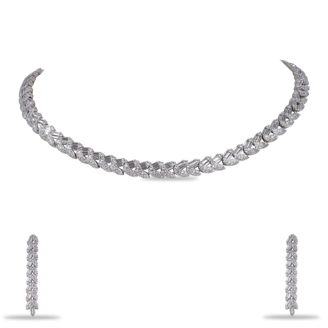 KALKII ZIRCONIA CHOKER - House Of Shikha