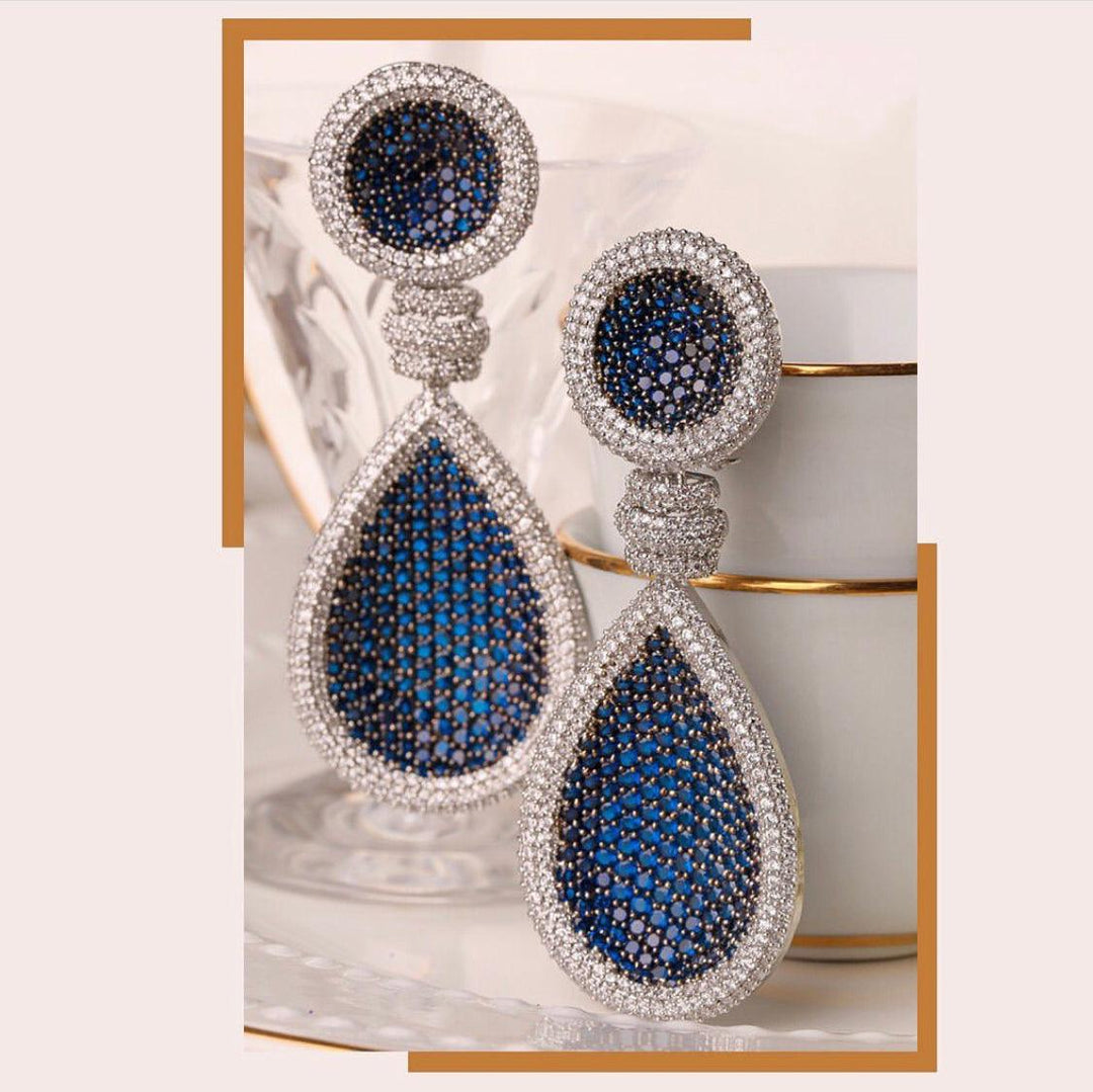 TABU TEADROP EARRINGS - House Of Shikha