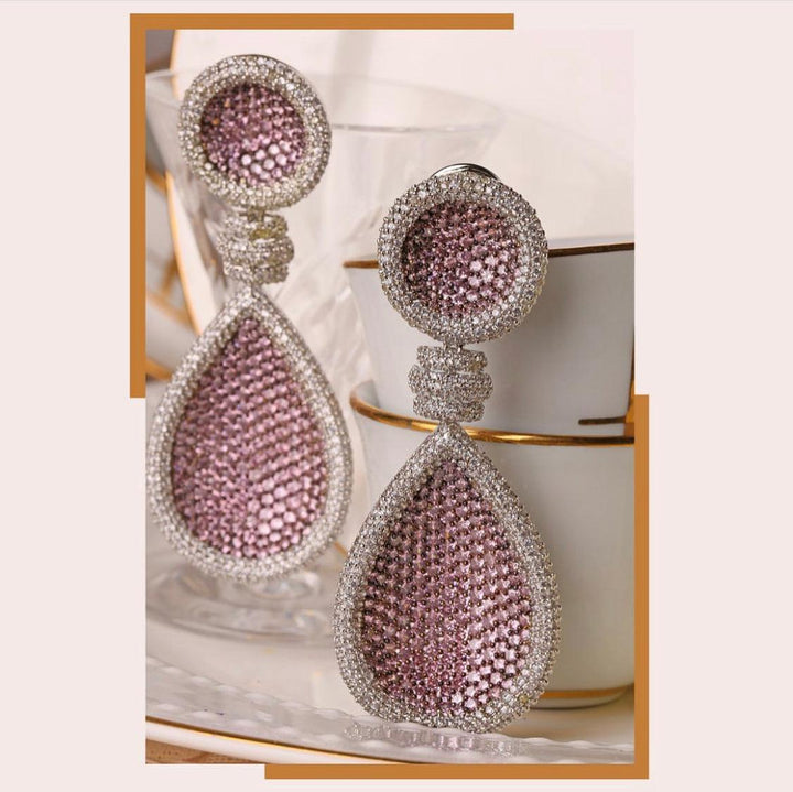 TABU TEADROP EARRINGS - House Of Shikha