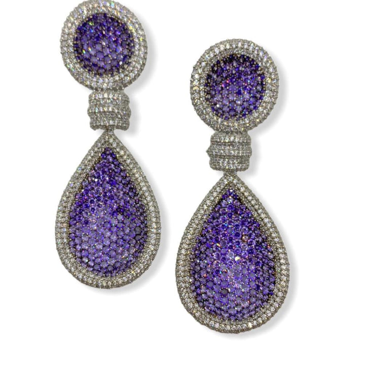 TABU TEADROP EARRINGS - House Of Shikha