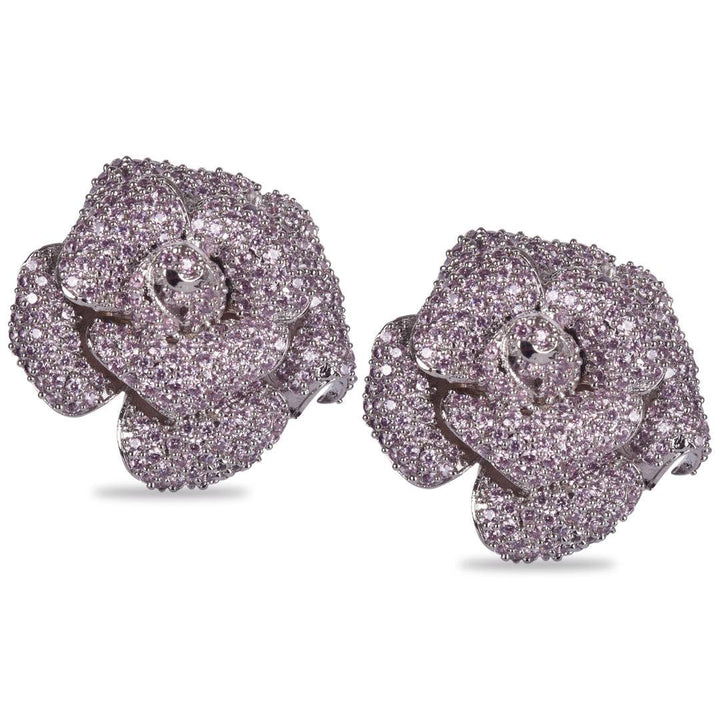 ROSIE - CZ EARRINGS - House Of Shikha