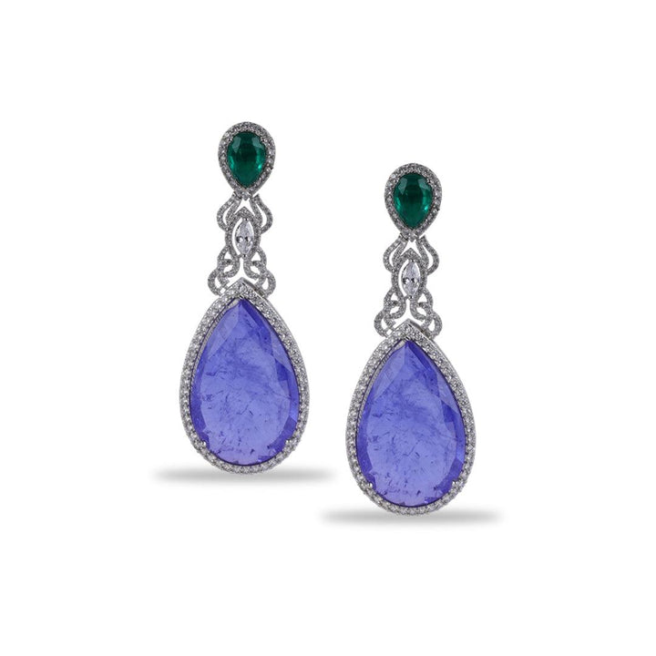 JOANNA - DOUBLET DANGLER EARRINGS - House Of Shikha