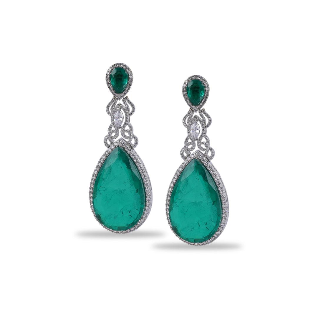 JOANNA - DOUBLET DANGLER EARRINGS - House Of Shikha