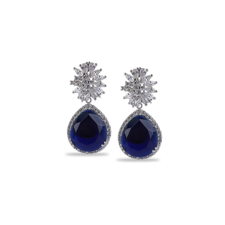 JAYKAY - CZ DROP EARRINGS - House Of Shikha