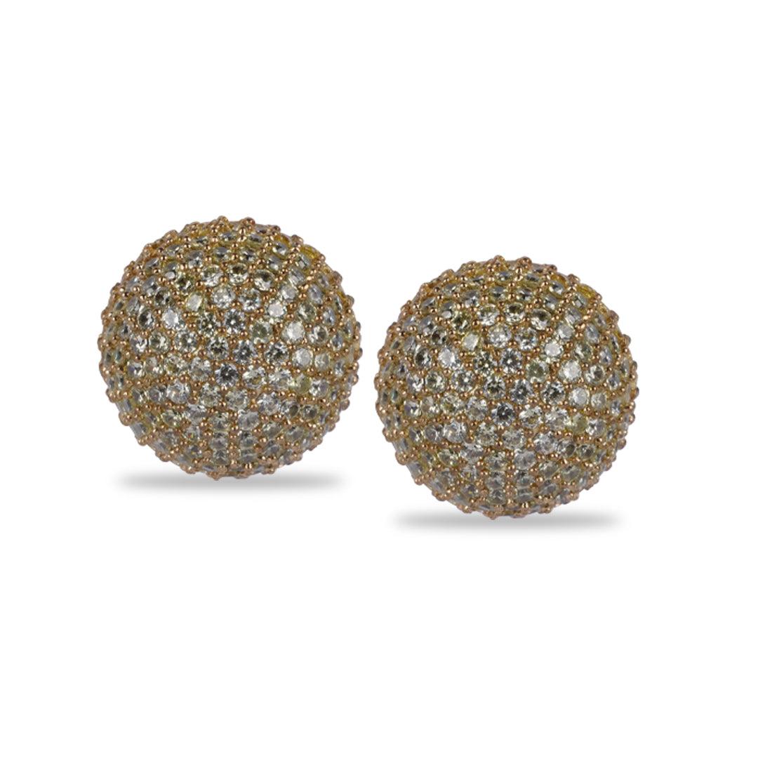 BALLEU - CZ EARRINGS - House Of Shikha