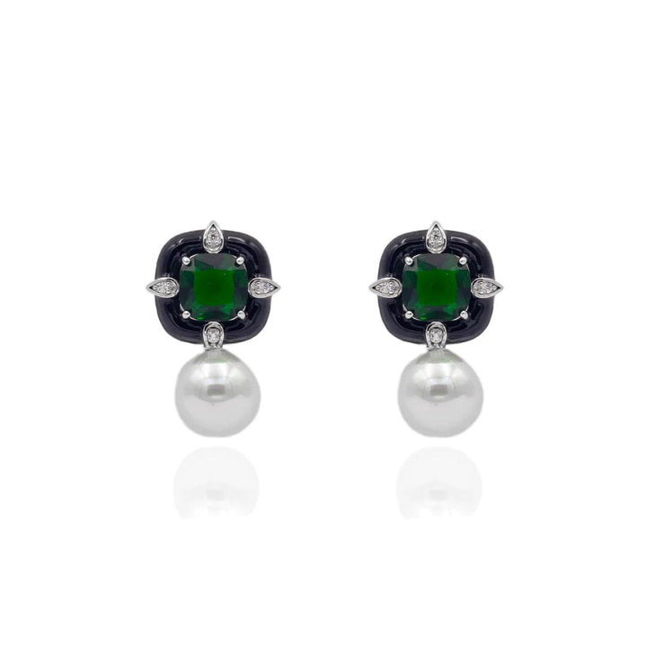 SHAUN - CZ EARRINGS - House Of Shikha