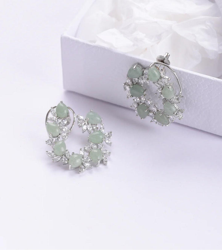 IREM - CZ EARRINGS - House Of Shikha