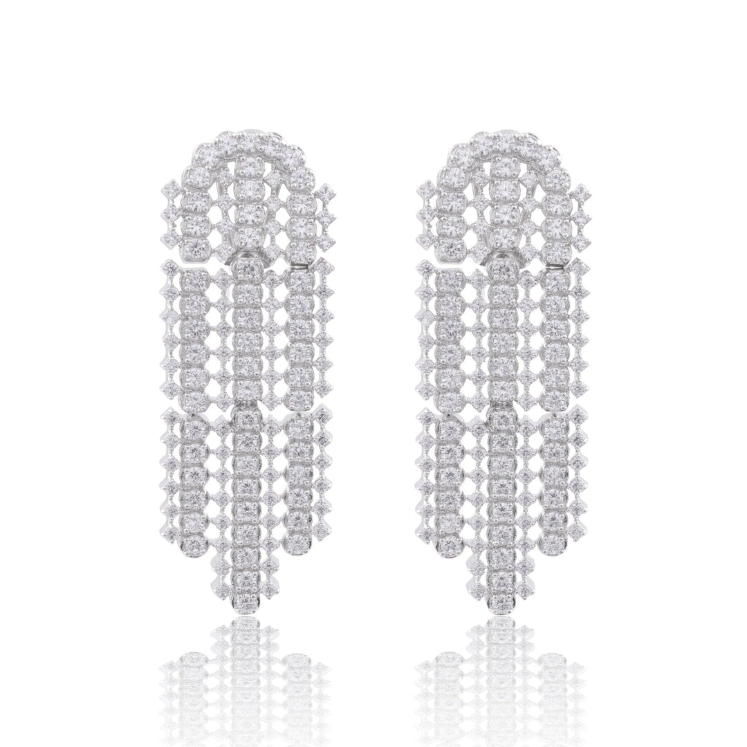 BYRON DIAMOND EARRINGS - House Of Shikha