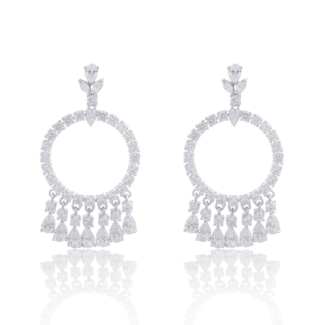 MINI JIERA DIAMOND CHAANDBALI - House Of Shikha