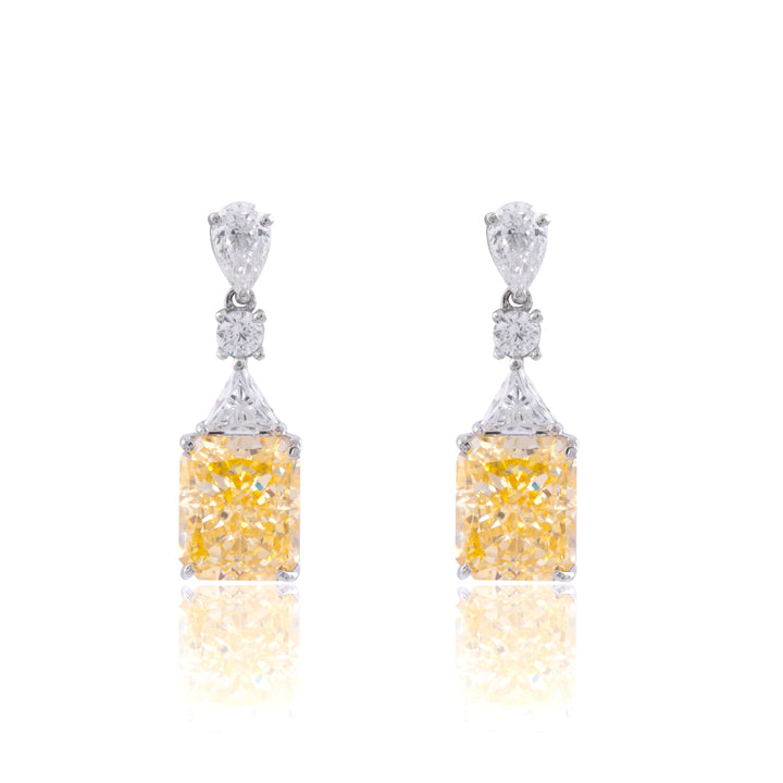 ANAYA FIRECUT DROP EARRINGS - House Of Shikha