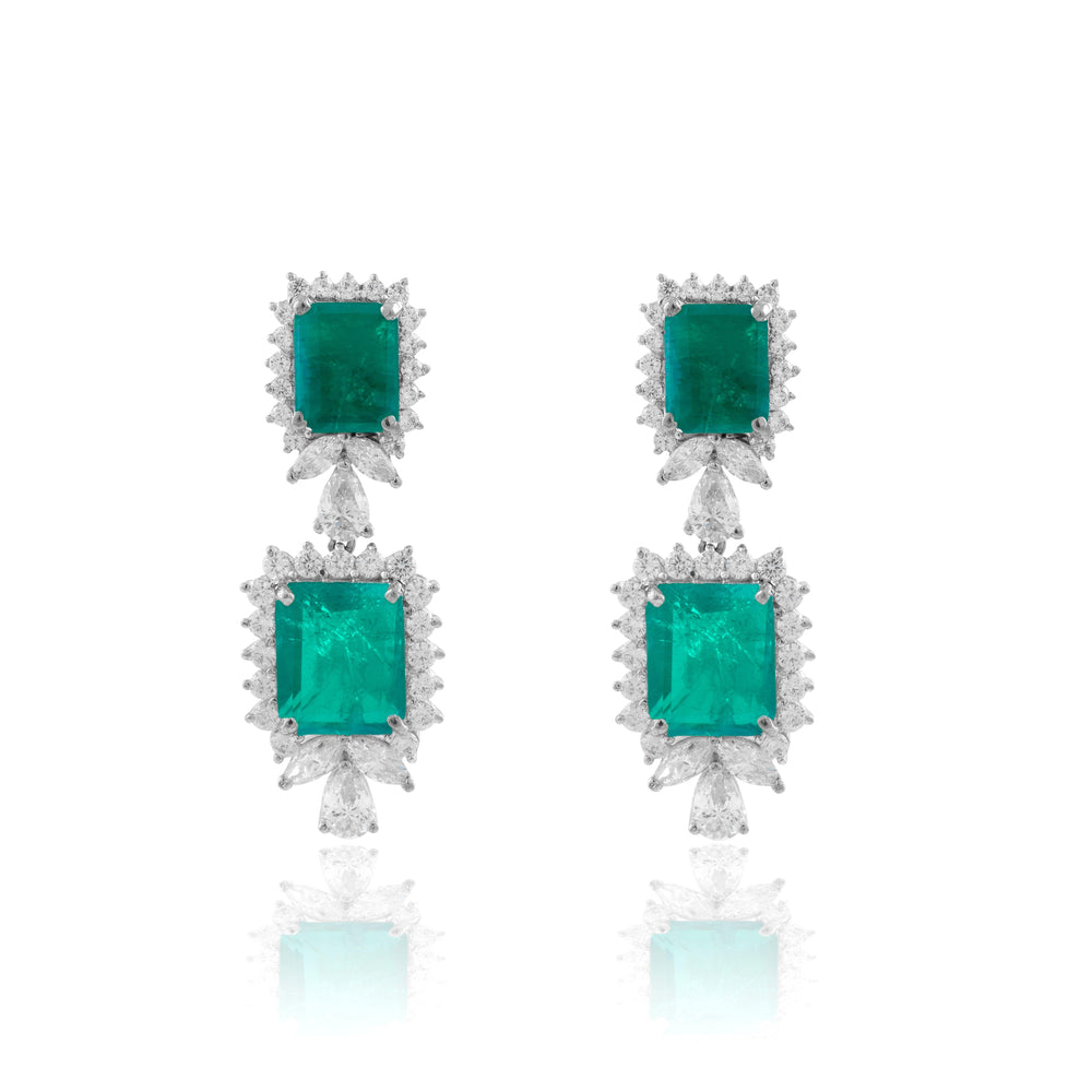 HANUT MARQUISE DROP EARRINGS - House Of Shikha