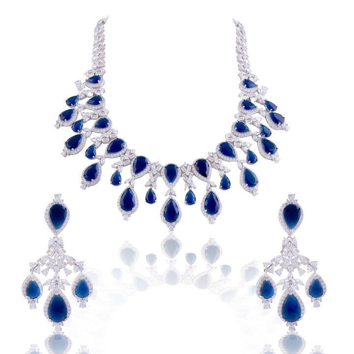 PREETIJ - CZ NECKLACE SET
