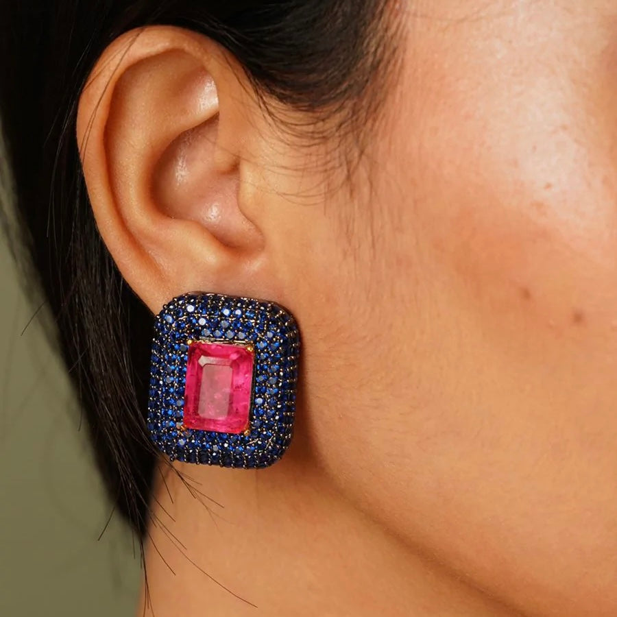 CALI - DOUBLET STUD EARRINGS