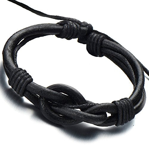 Men's Nautical Leather Bracelet - House Of Shikha