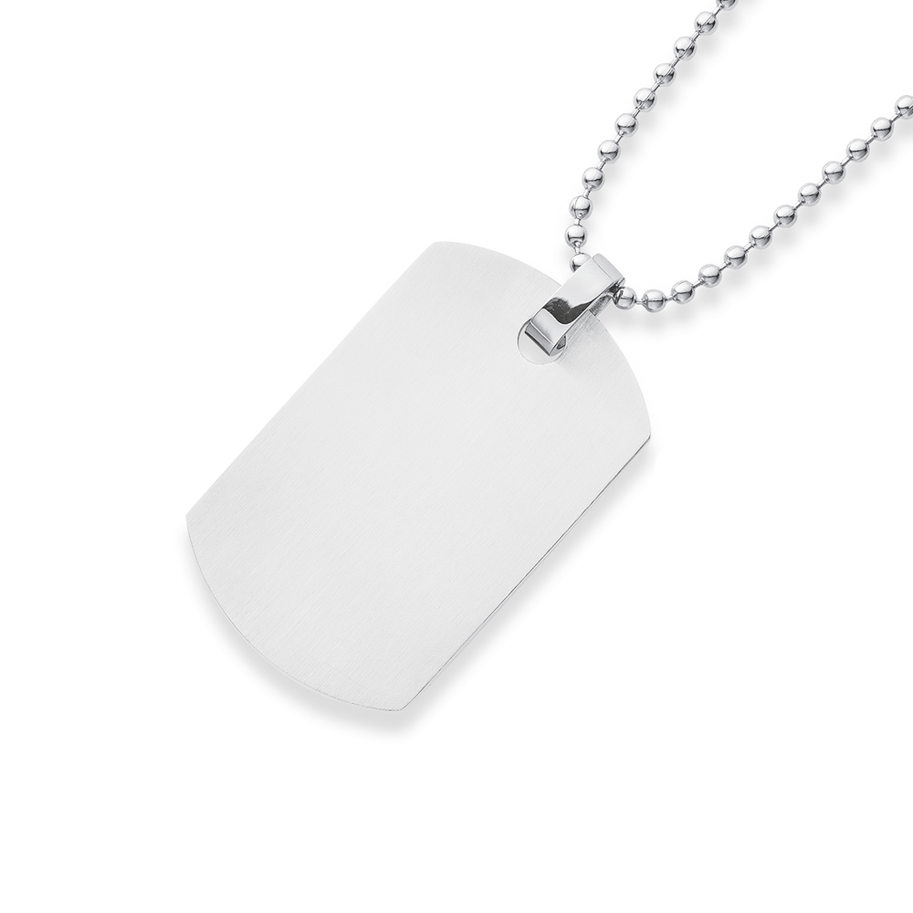 ARMY SINGLE DOG TAGS ON BALL CHAIN - House Of Shikha