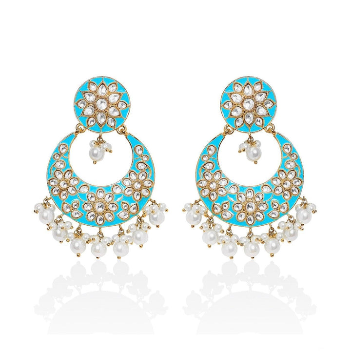 DAKSHA - CHANDBALI EARRINGS - House Of Shikha