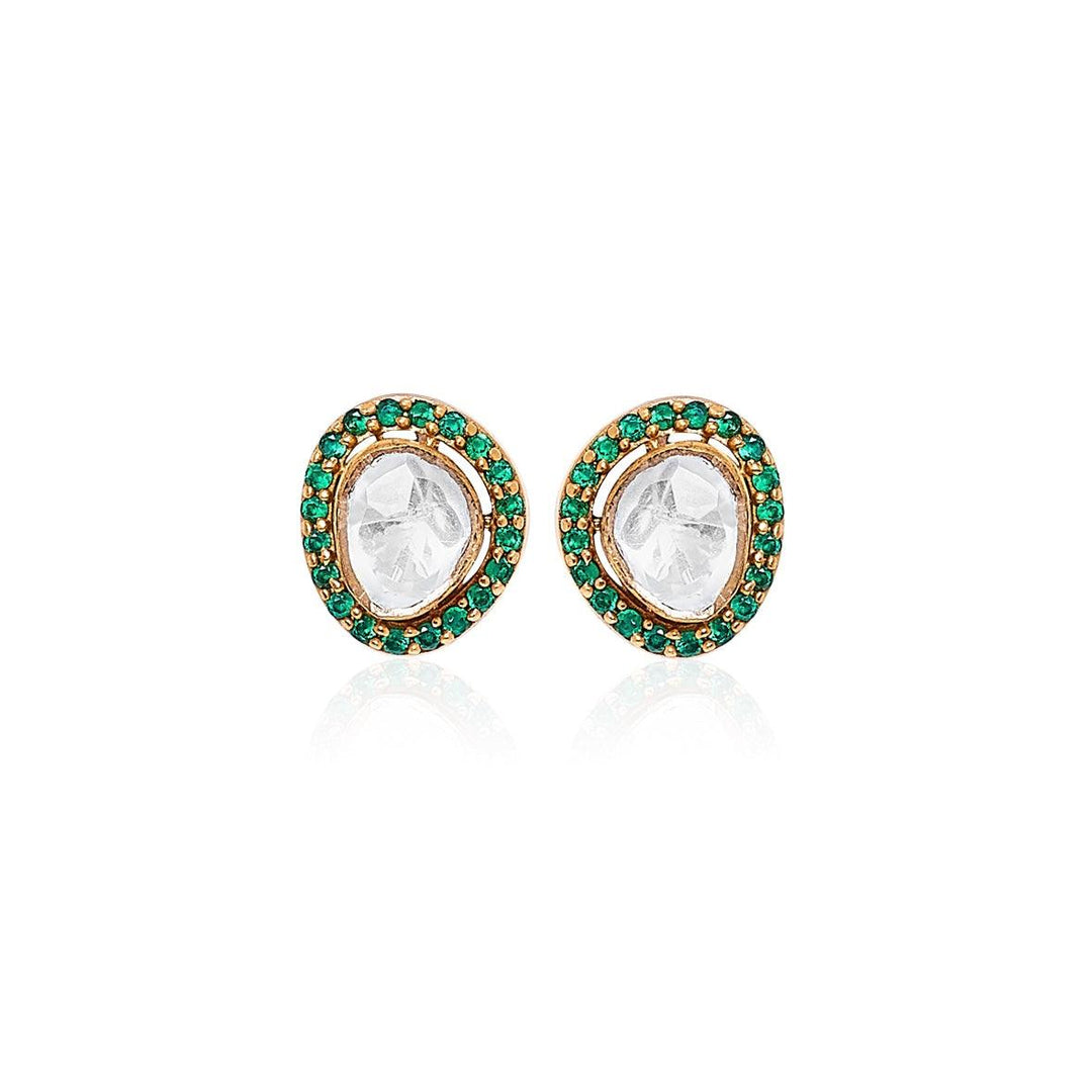 FALAK - STUD EARRINGS - House Of Shikha