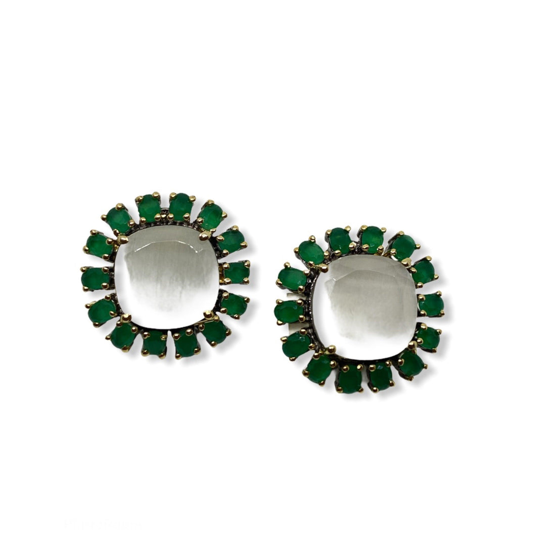 SHIZA - STUD EARRINGS - House Of Shikha