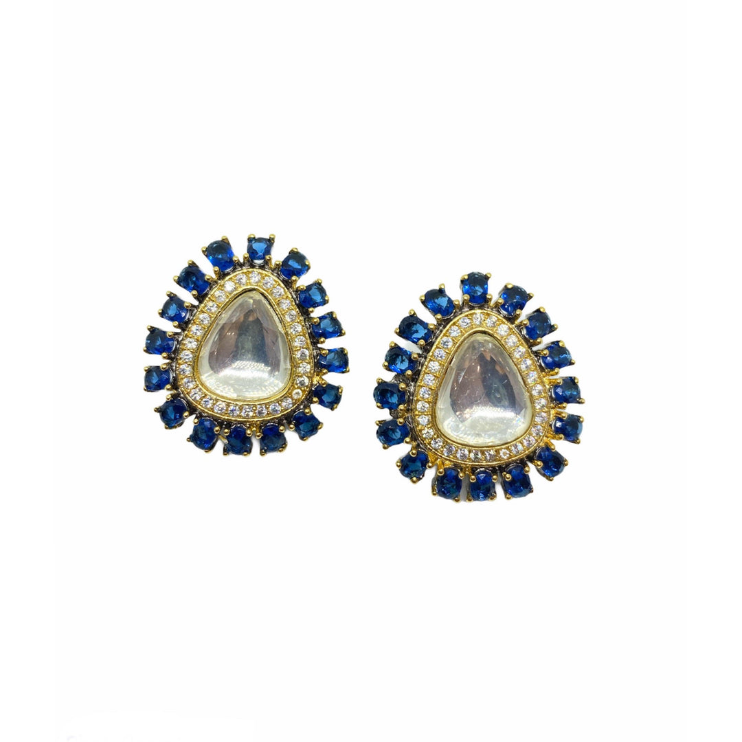 AFZA - STUD EARRINGS - House Of Shikha