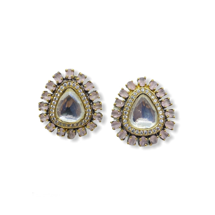 AFZA - STUD EARRINGS - House Of Shikha