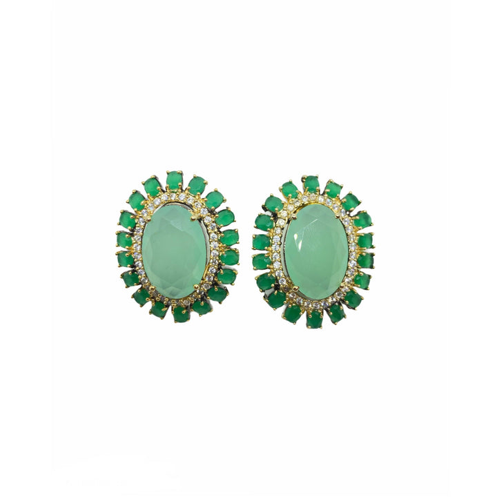 AISHA - STUD EARRINGS - House Of Shikha