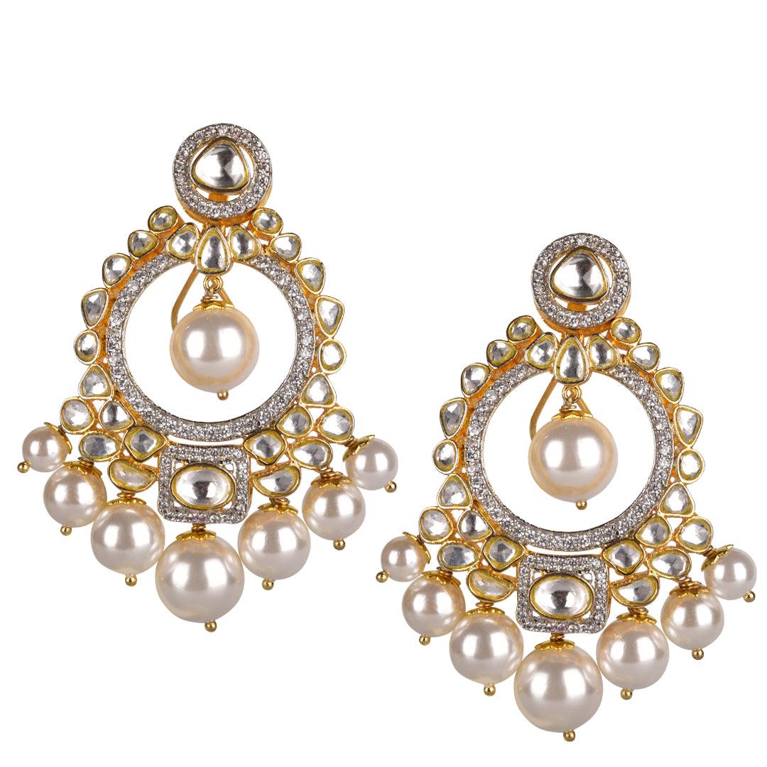 SUMI - CHANDBALI EARRINGS - House Of Shikha