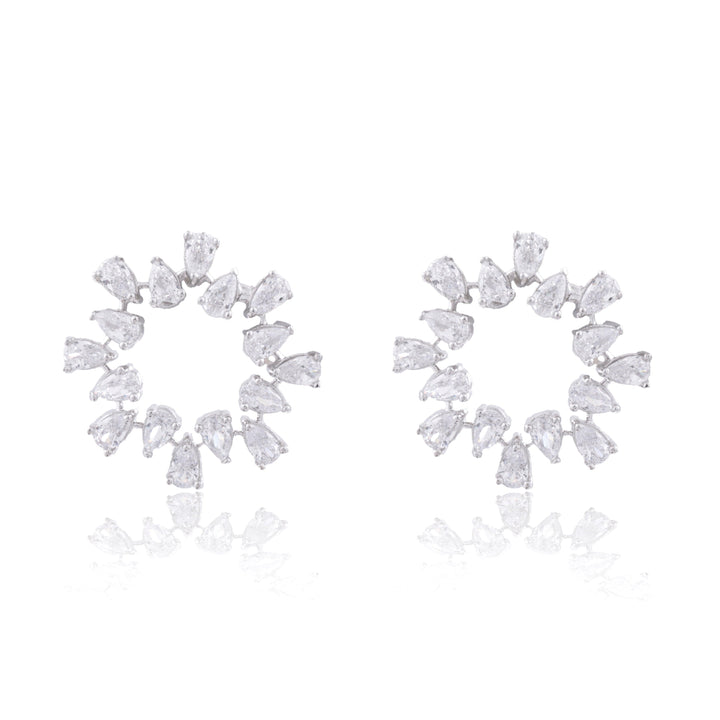 GALEX - CZ EARRINGS - House Of Shikha