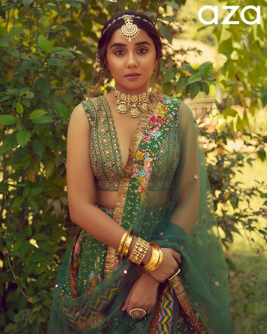 NADIA KUNDAN & PEARL CHOKER - House Of Shikha